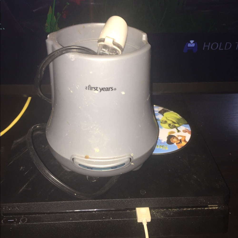 Bottle warmer will clean